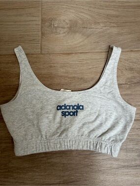 Adanola  Heather Gray Scoop Bralette
